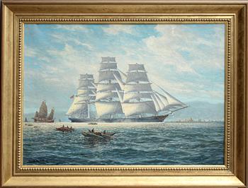 ADOLF BOCK, olja på duk, sign o dat 1964.