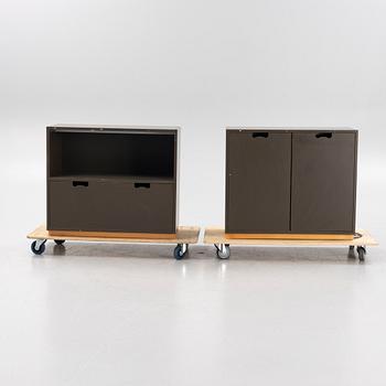 Jonas Bohlin &Thomas Sandell, two 'Snö' cabinets from Asplund.