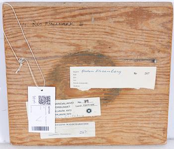 Ingegerd Möller, "Röd fjällmark III".