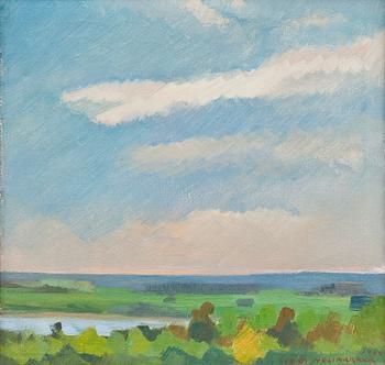 544. Eero Nelimarkka, A SUMMER LANDSCAPE.