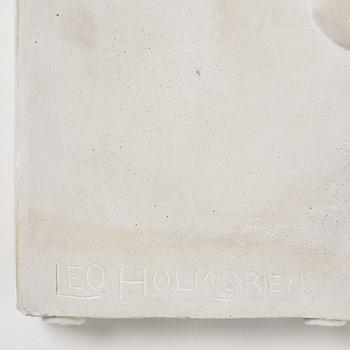 Leo Holmgren, Väggrelief, Manspoträtt.
