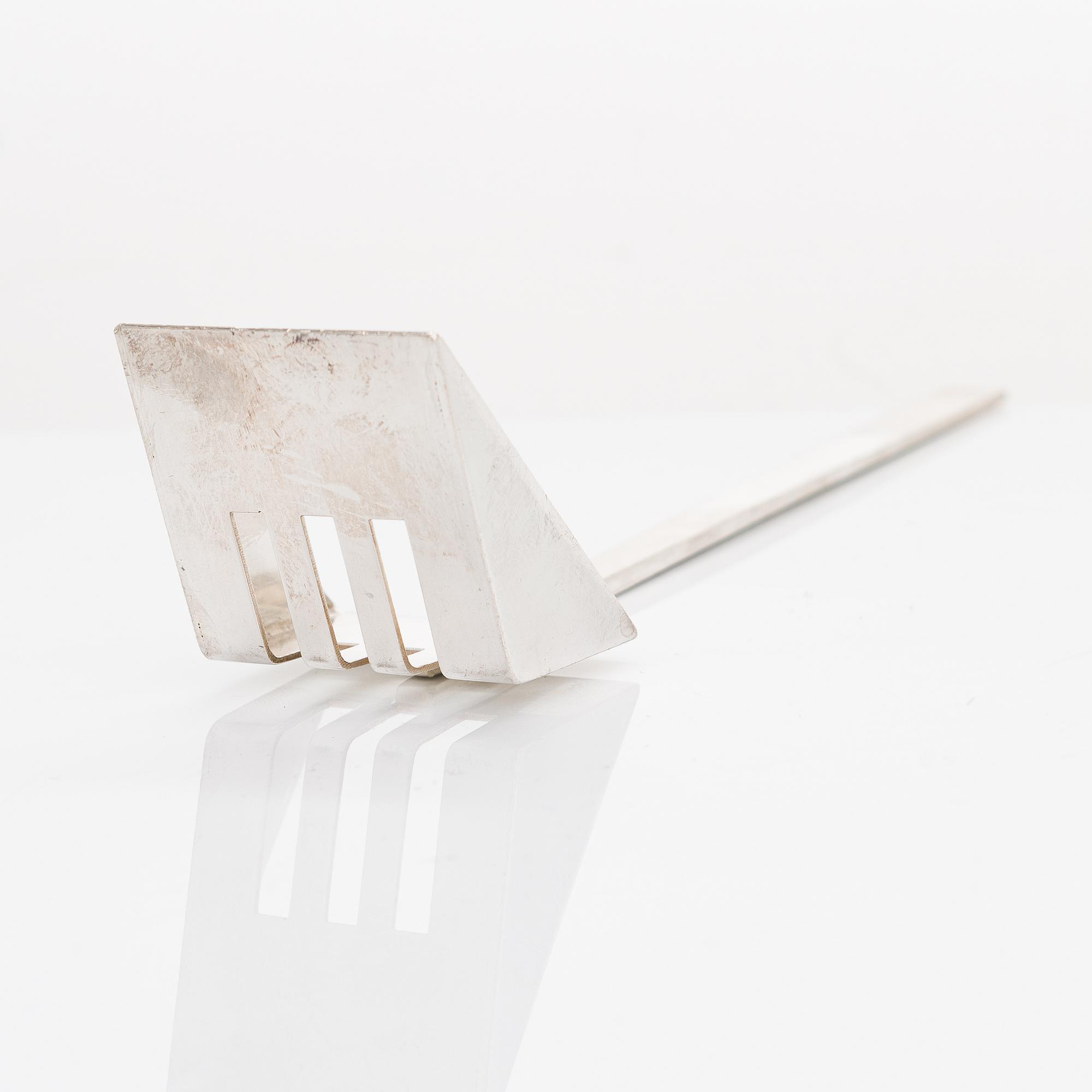 Bertel Gardberg, Isslev, silver, "Birgitta", stämplad BG, Hopeatehdas, Helsingfors 1959.