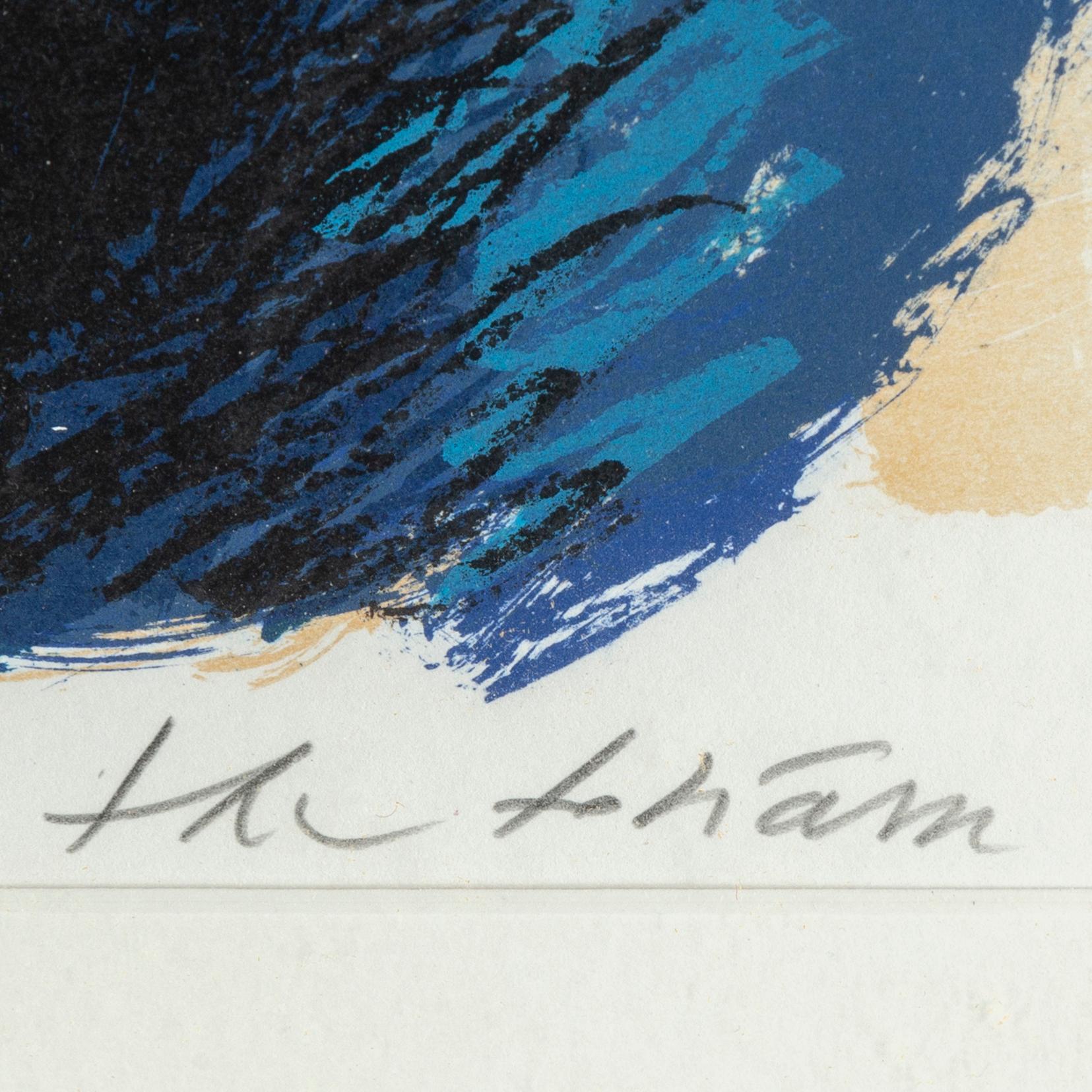 THEO TOBIASSE, lithograph in colours, signed 163/180.