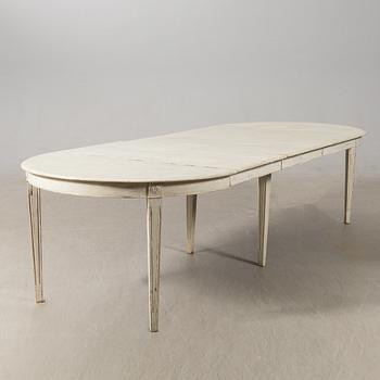 Matbord, Gustaviansk stil, omkring 1900.