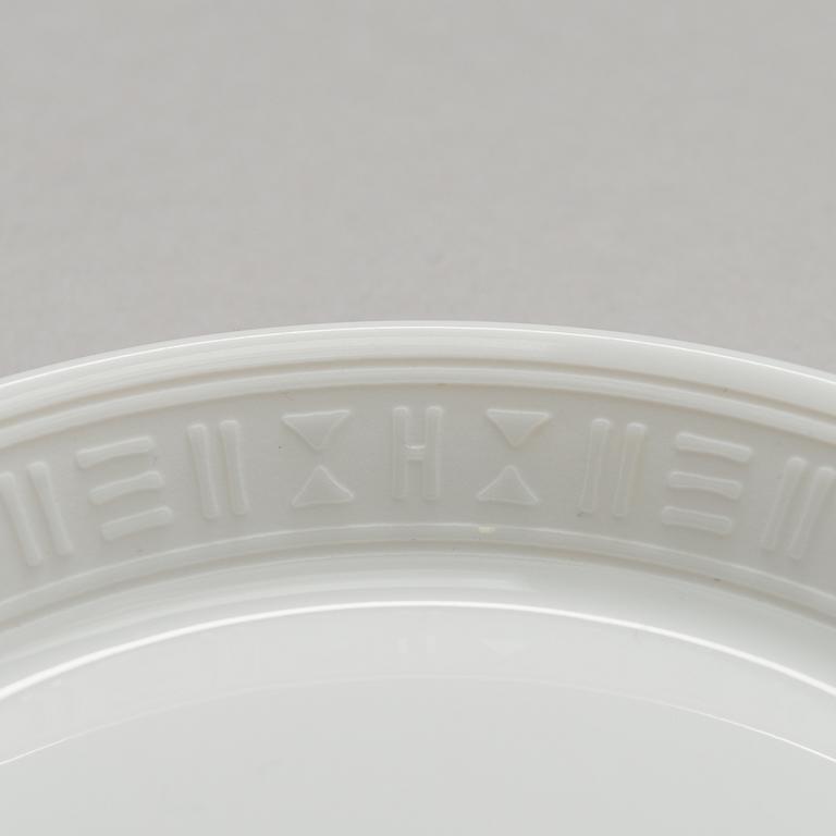 HERMÈS, A 53-piece 'Egee' porcelain tableware set, early 2000s.