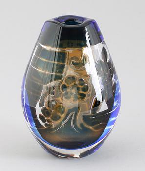 VAS, glas, Ariel, "Gondoljären", Edvin Öhrström, Orrefors.