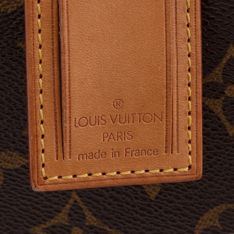 LOUIS VUITTON, a monogram canvas briefcase.