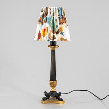 Table lamp, Empire style, mid-20th Century.