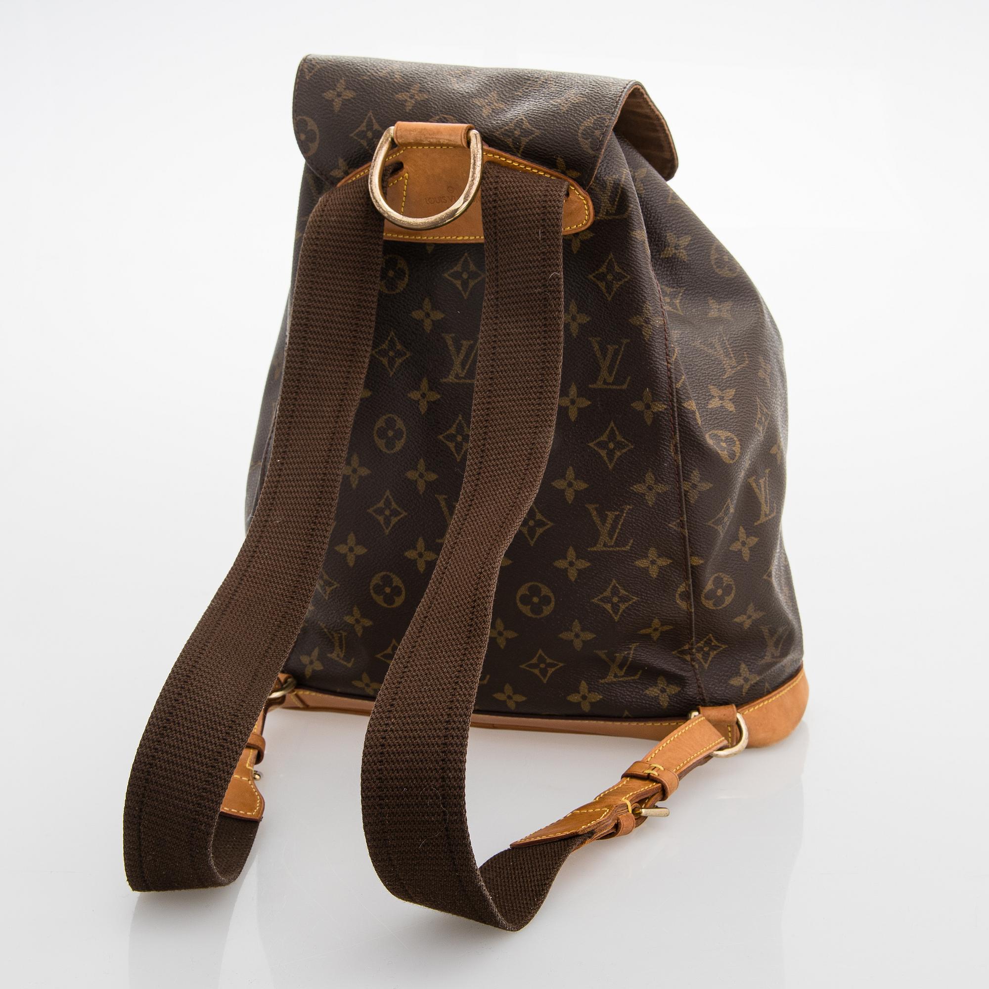 Louis Vuitton, Monogram Canvas Montsouris Backpack.