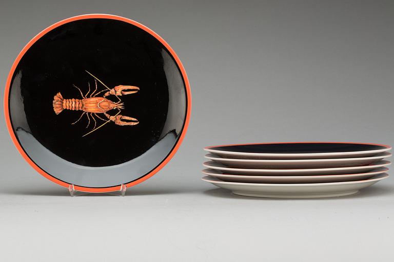 KRÄFTTALLRIKAR, 6 st, porslin, Villeroy & Boch.