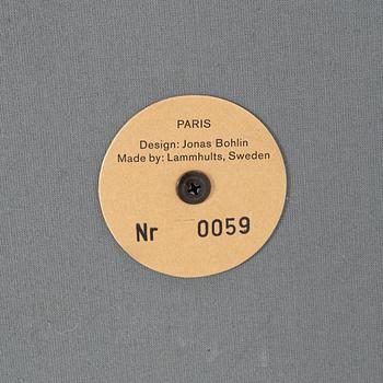 Jonas Bohlin, fåtölj, "Paris", Lammhults, 2000.