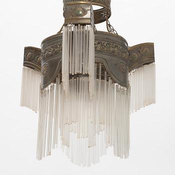 Ceiling lamp, Art Nouveau, early 20th century.