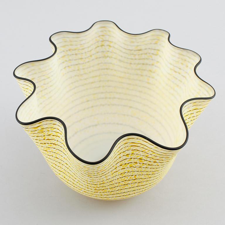 SKÅL,  glas, Ulrica Hydman-Vallien, Kosta Boda.