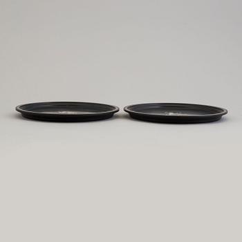 a set of seven plastic items from Perstorp and Åsljunga, 1938-55.