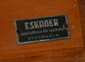 BÅTMODELL, etikettmärkt Eskader, Stockholm, 1900-tal.