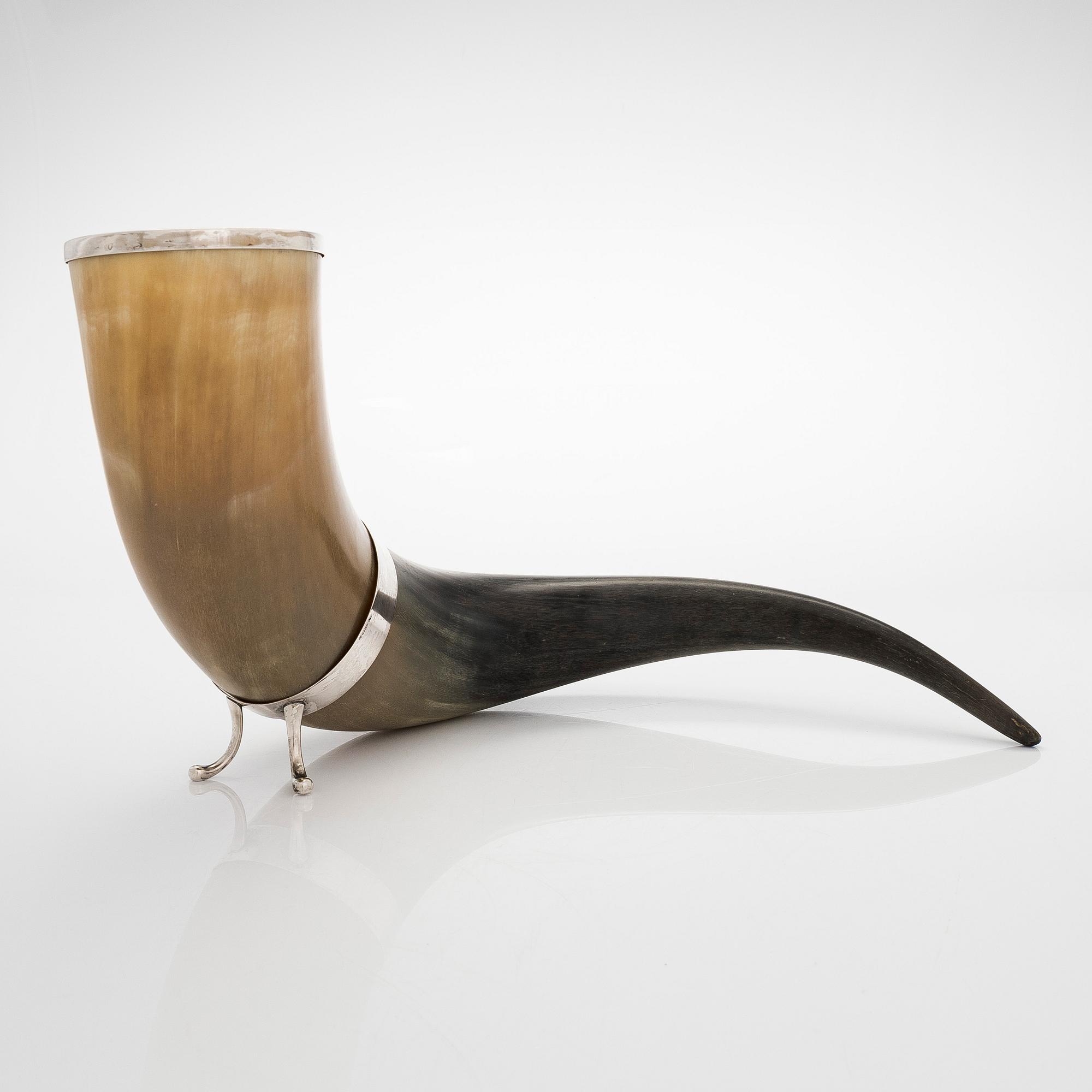 Heikki Kaksonen, dryckeshorn/prakthorn, Helsingfors 1938.