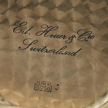 ED. HEUER & Cie, 125ème, pocket watch, 58 mm, hunting case,
