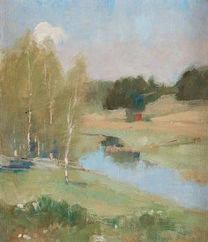 Helene Schjerfbeck, "Landskap från Raseborg".