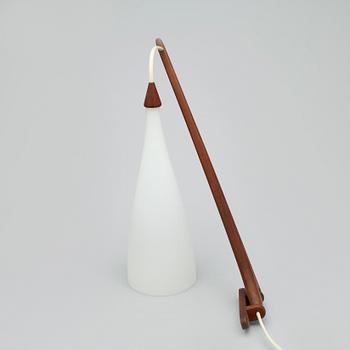 VÄGGLAMPA, 1950/60-tal.