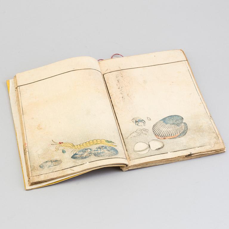 KEISAI MASAYOSHI (1764-1824), woodblock colour book, with illustrations.