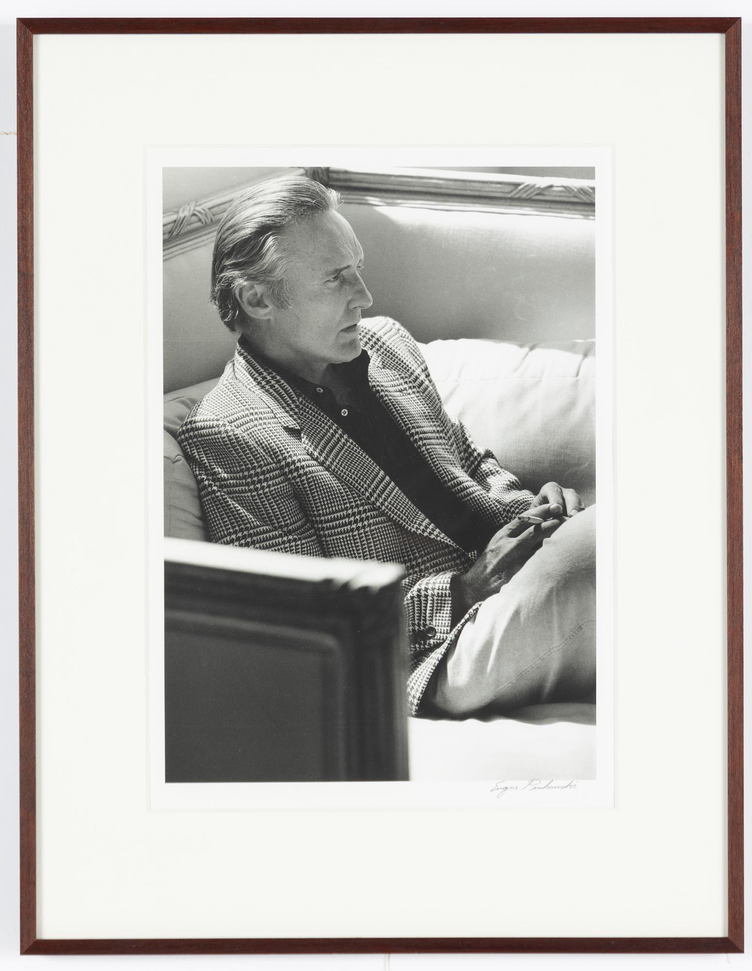 Eugene Pinkowski, "Dennis Hopper at Home in Venice Beach" ca 1985.