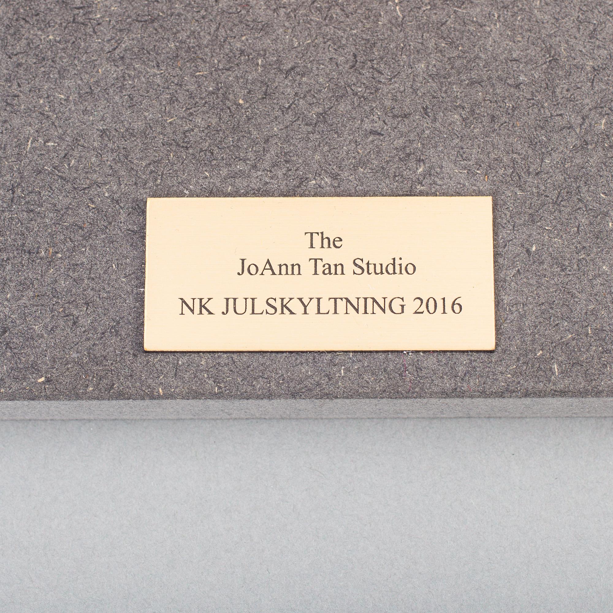 Two oranges made by JoAnn Tan Studio for NK 2016.