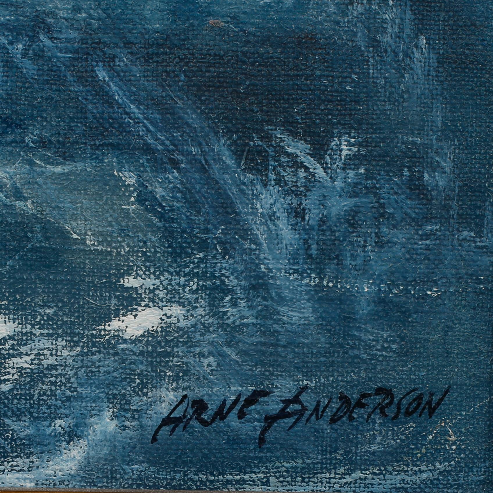 ARNE ANDERSSON, olja på duk,