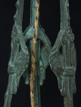 TAKLAMPA, jugend, sannolikt Böhlmarks, 1900-talets början, h 90.