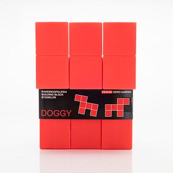 Eero Aarnio, rakennuspalikoita, 30 kpl, "Doggy", Plastex 2009.
