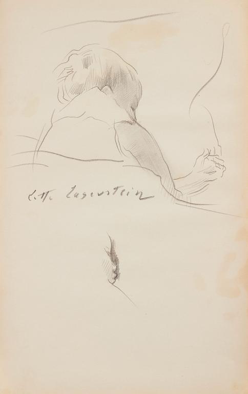Lotte Laserstein, Sleeping baby.