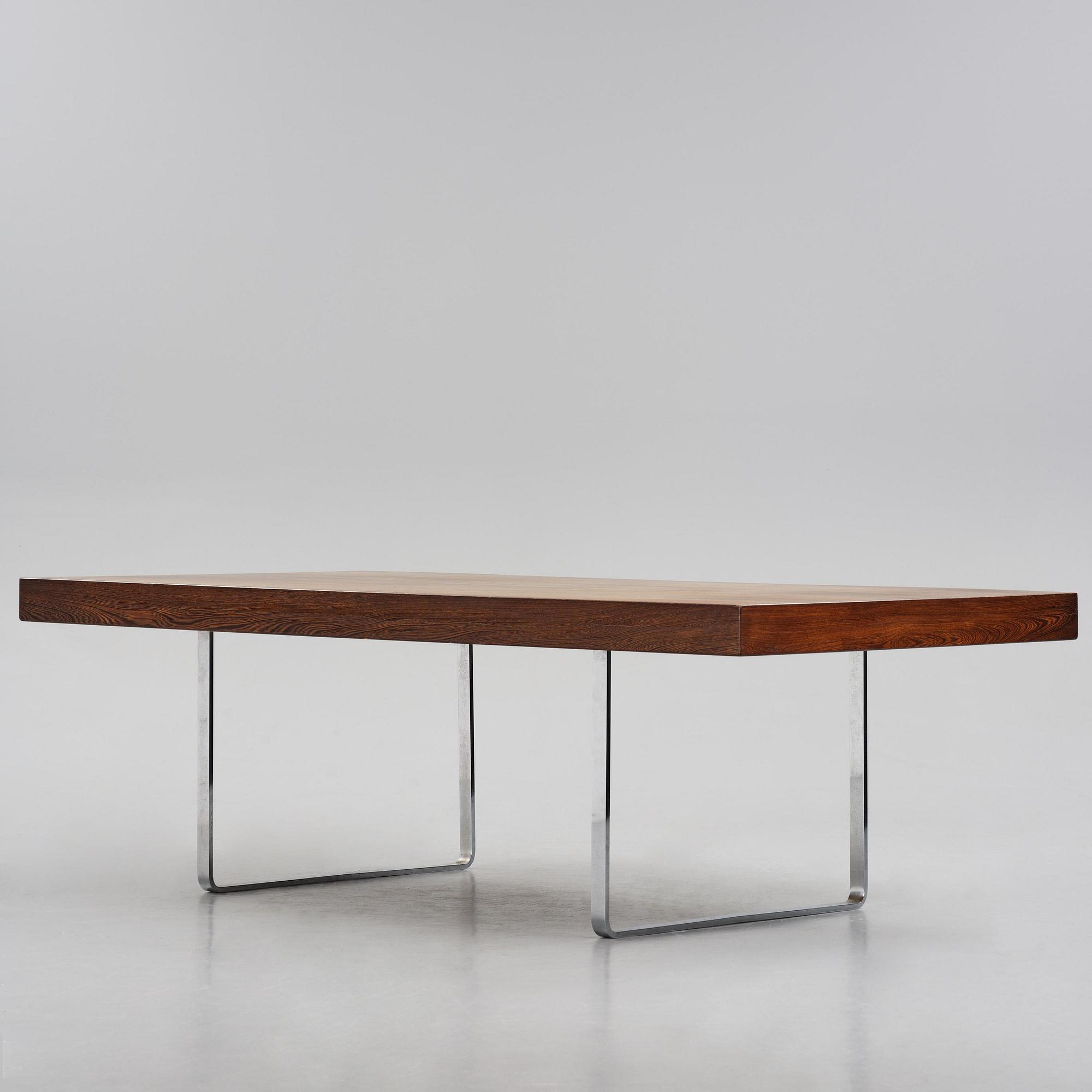 Hans J. Wegner, a "JH 810" desk, Johannes Hansen, Denmark, post 1970.