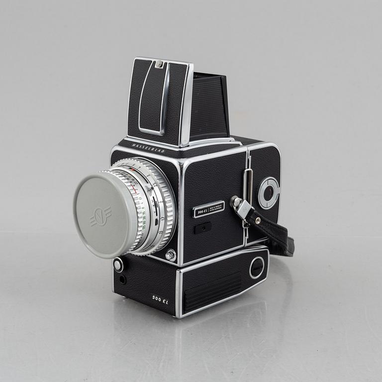 A Hasselblad 500EL camera from Viktor Hasselblad AB, Sweden, 1970's.