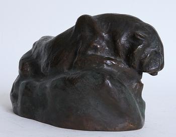 SKULPTUR, brons, märkt Björn W-G o dat 1949.