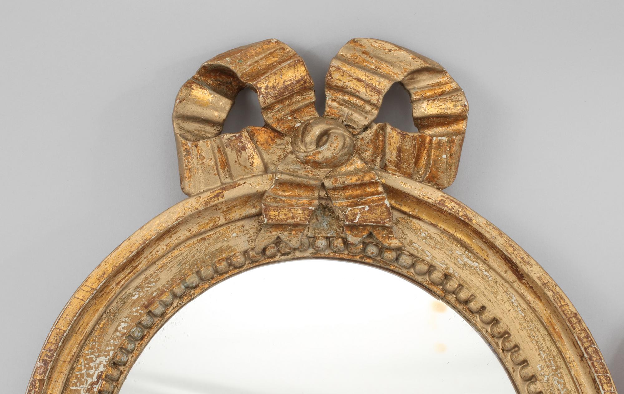 SPEGELLAMPETTER, ett par, gustavianska, sent 1700-tal/tidigt 1800-tal.