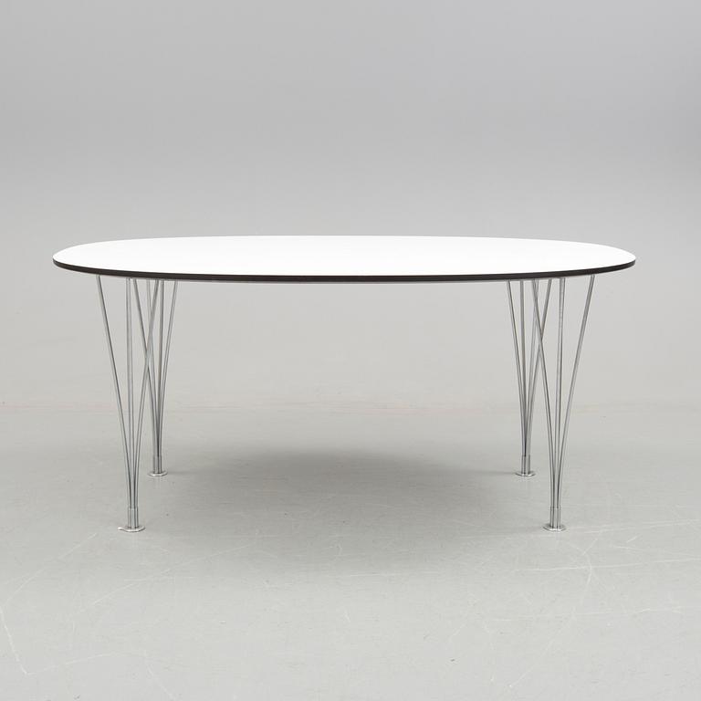 BRUNO MATHSSON, Bord, "Superellips", Bruno Mathsson och Piet Hein, Värnamo, 1900-talets andra hälft.