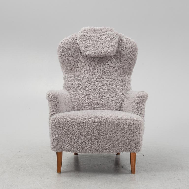 Carl Malmsten, a 'Farmor' armchair, second half of the 20th century.