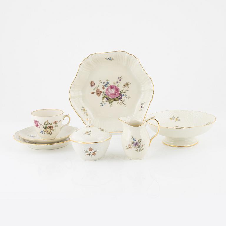 A 26-piece porcelain coffee service, "Frijsenborg", Royal Copenahgen, Denmark.