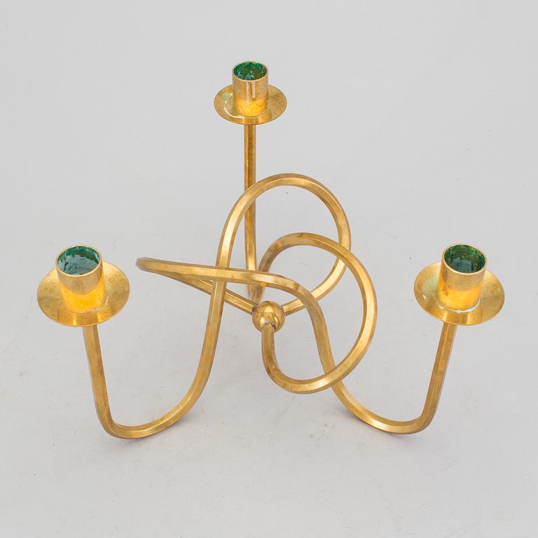 JOSEF FRANK, "Vänskapsknuten", för Firma Svenskt Tenn, kandelaber, 1900-talets andra kvartal.