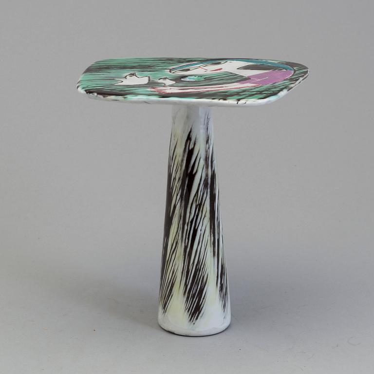 MARI SIMMULSON, ljusstake/skulptur, stengods, Upsala-Ekeby.