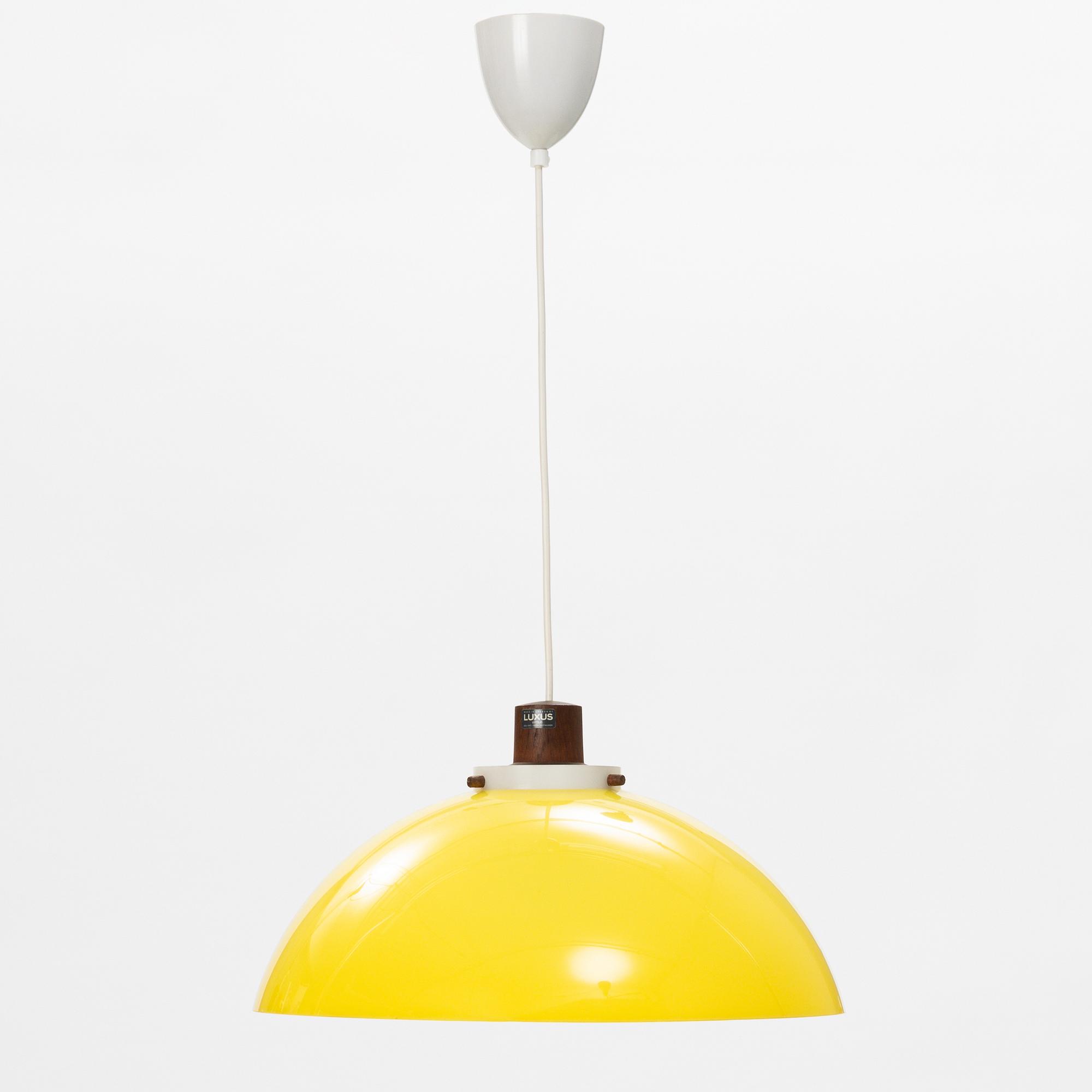 Uno & Östen Kristiansson, a ceiling light, Luxus, Vittsjö.