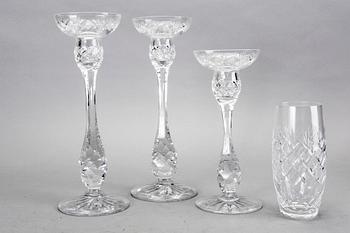 Fritz Kallenberg, glasservis, ca 87 delar, "Pompadour", Boda.