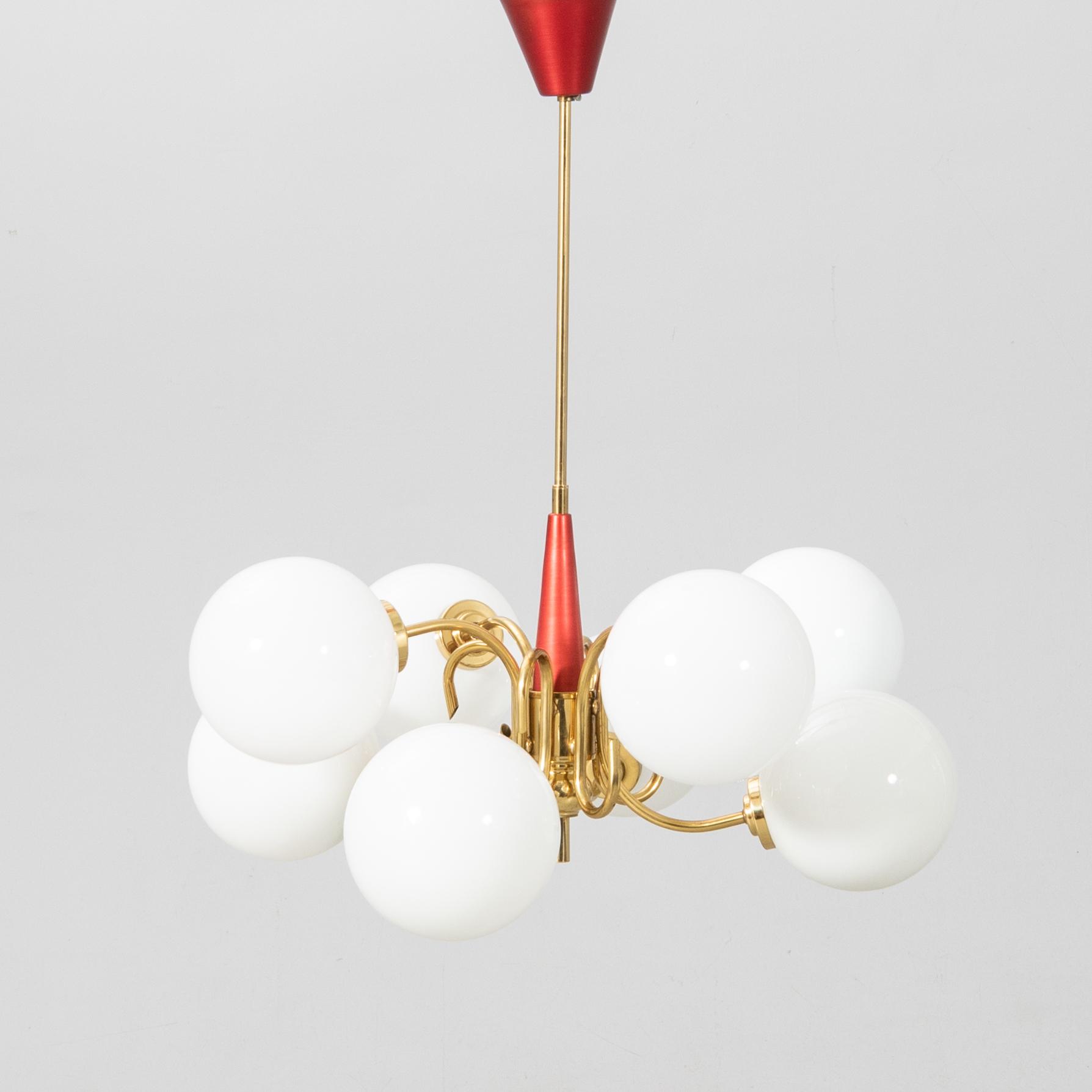 Taklampa, 1900-talets andra hälft.