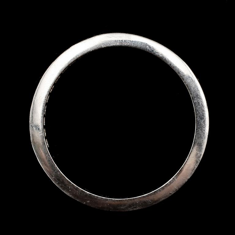 ALLIANSRING, platina, med briljanter.