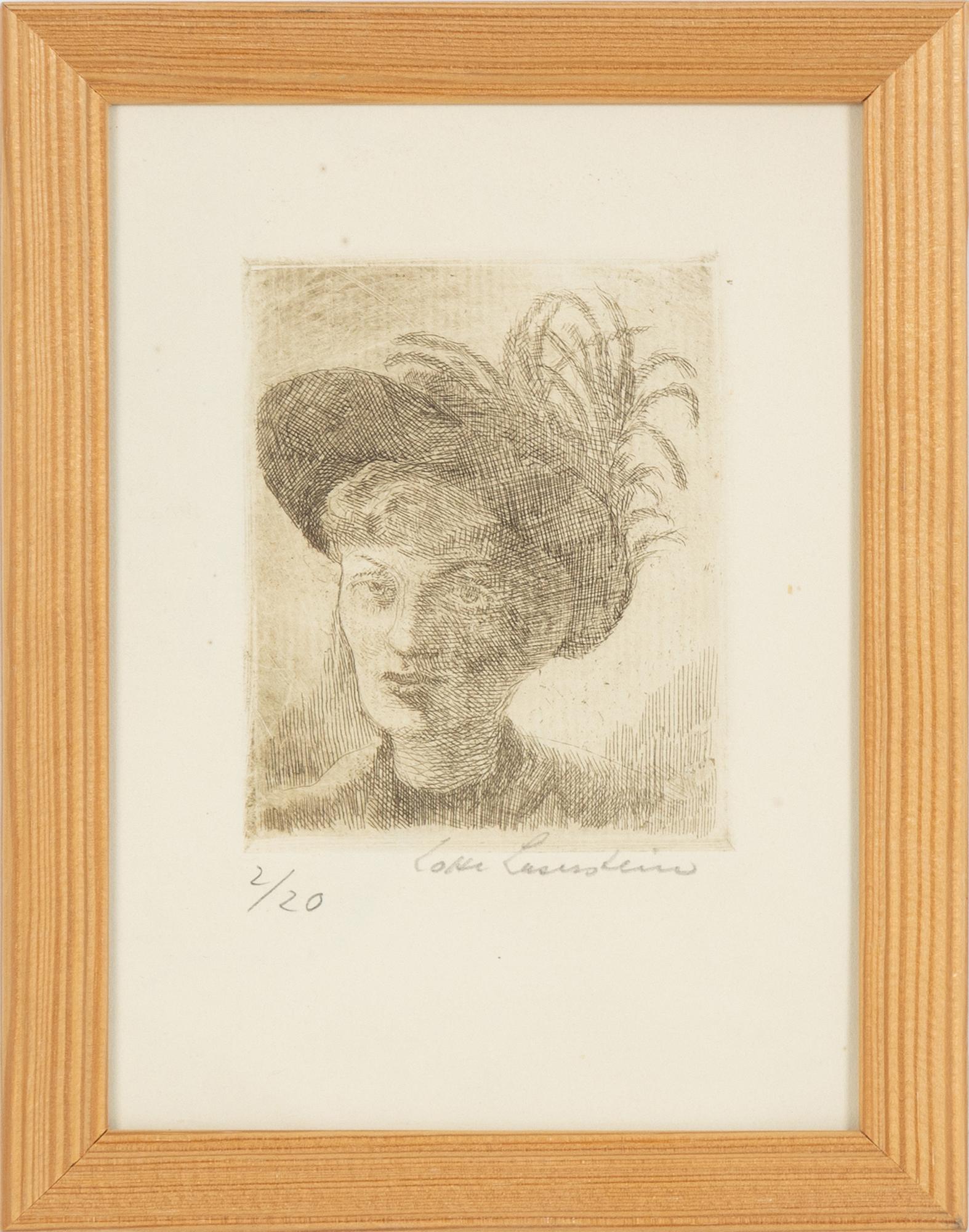Lotte Laserstein, Dam i hatt.