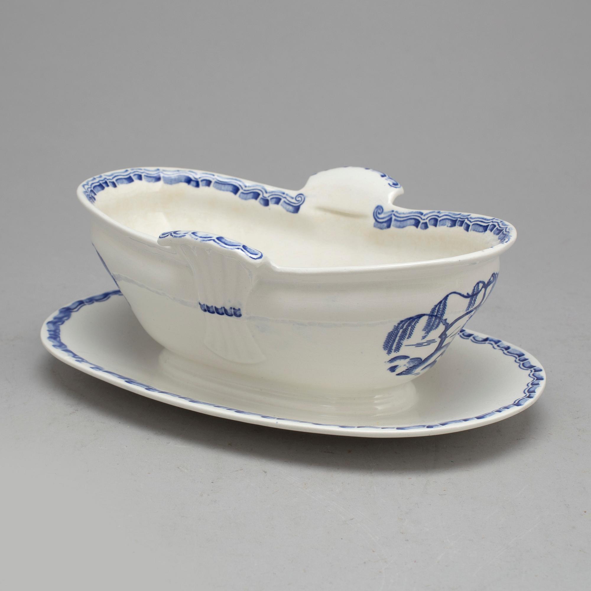 A 96 piece creamware dinner service 'India' from Gustavsberg.