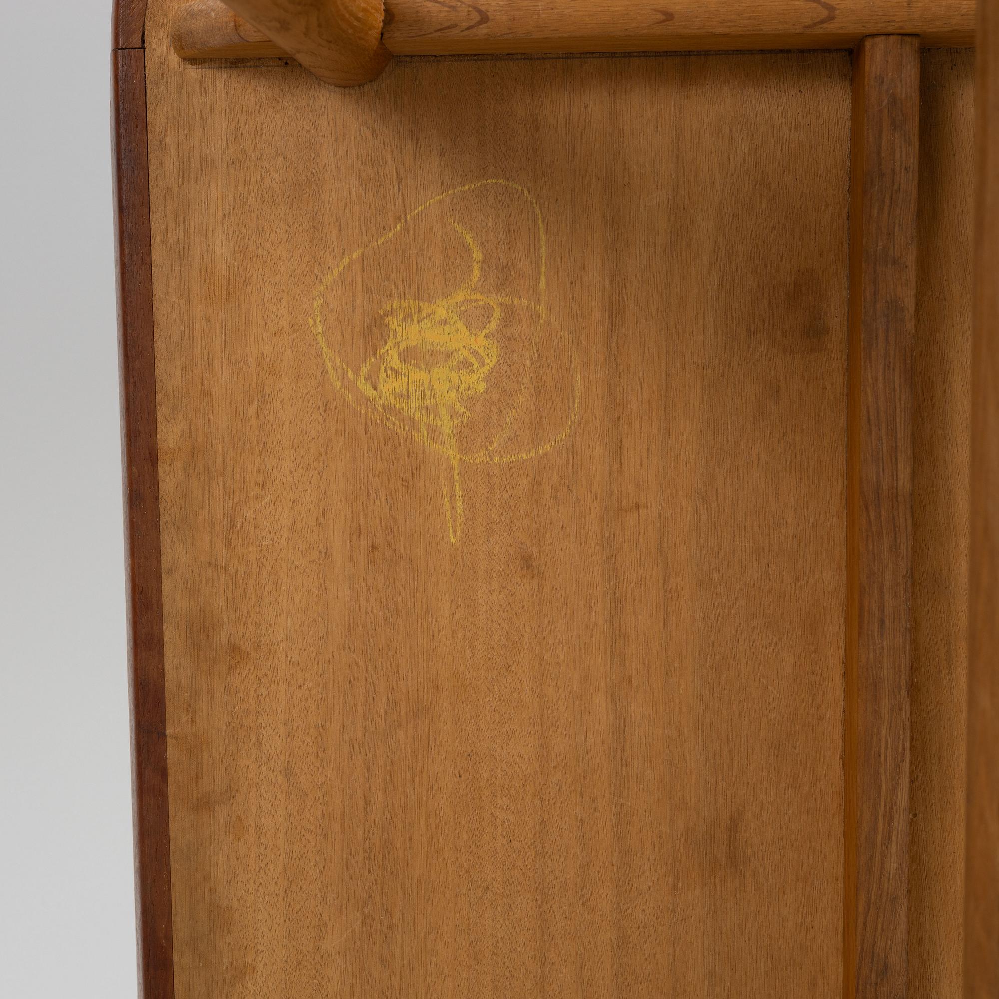 Finn Juhl, a coffee table, "SW 86", Søren Willadsen, Denmark, 1950s/60s.