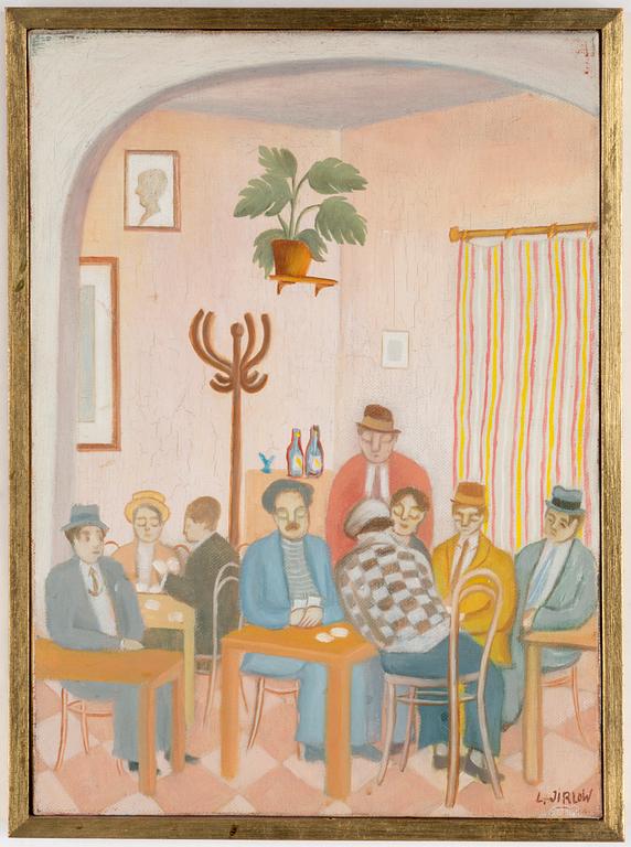 LENNART JIRLOW, olja på duk, signerad L. Jirlow.