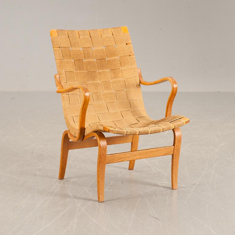 FÅTÖLJ, "Eva", Bruno Mathsson , Firma Karl Mathsson, daterad 1972.