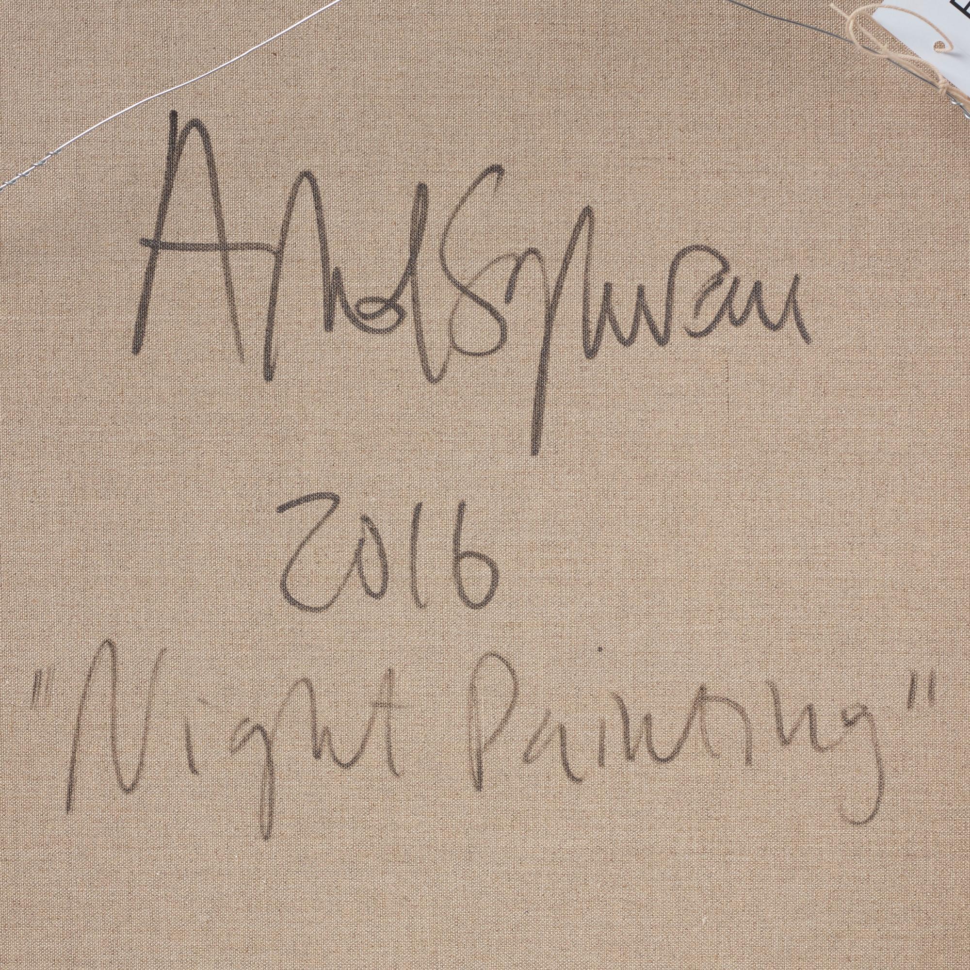 Astrid Sylwan, "Night painting".
