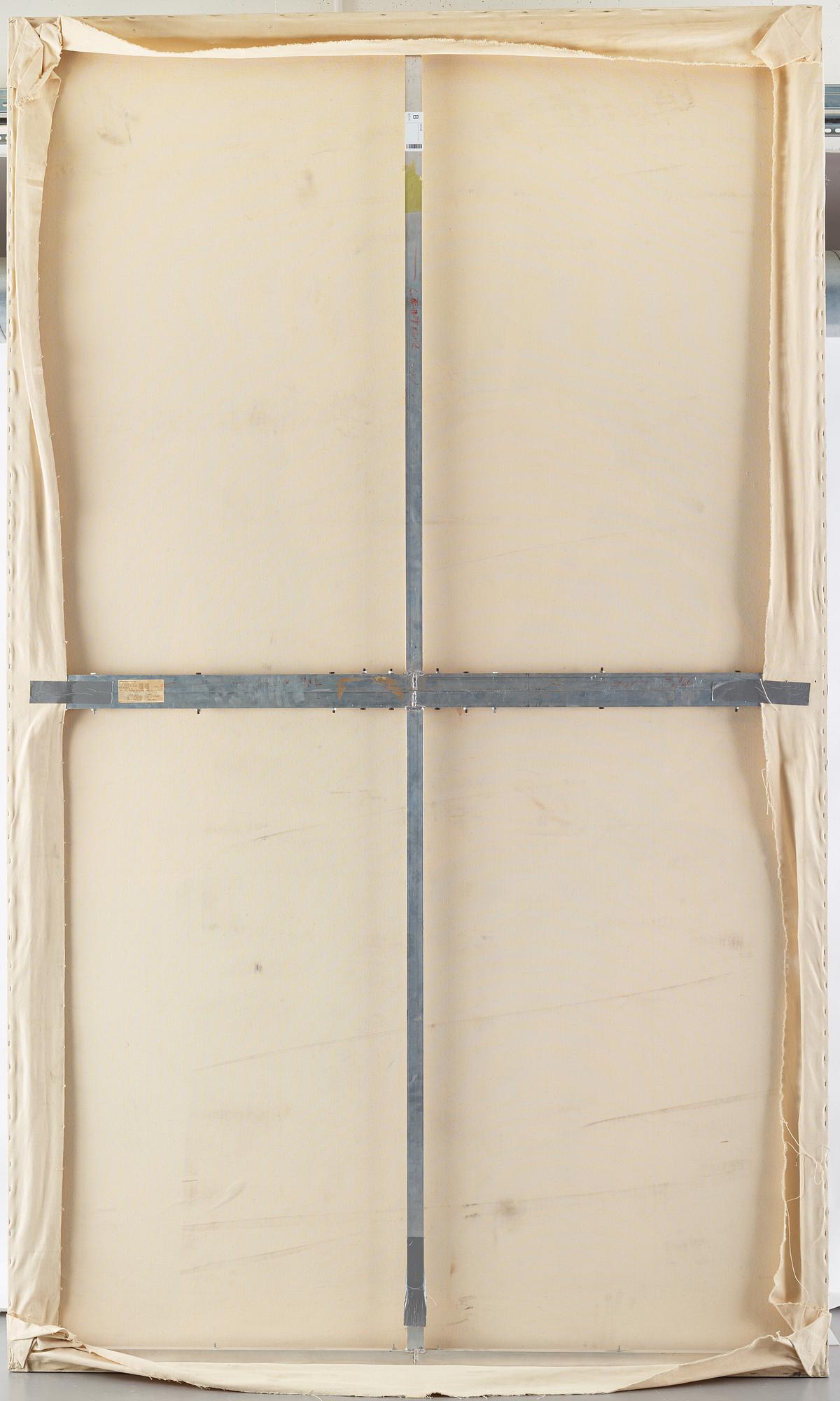 Jonathan Borofsky, acrylic on canvas.